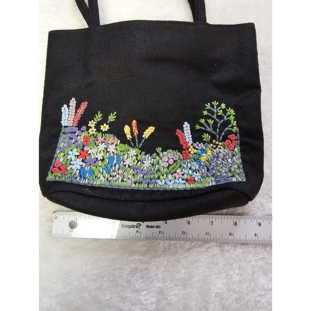 Vintage‎ Valerie Stevens Embroidered Handbag Evening Bag - Picture 4 of 7